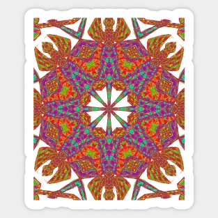 Trident Mandala of Shiva Sticker